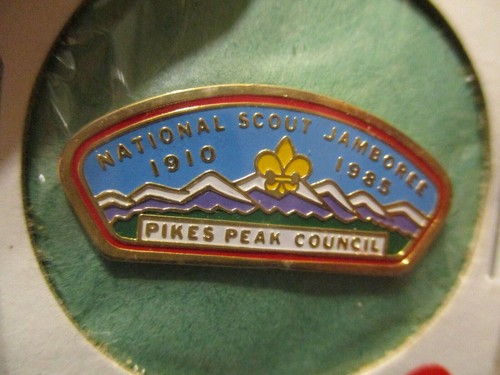 Lot of 5 boy scout BSA hat pins #412 - Picture 3 of 6