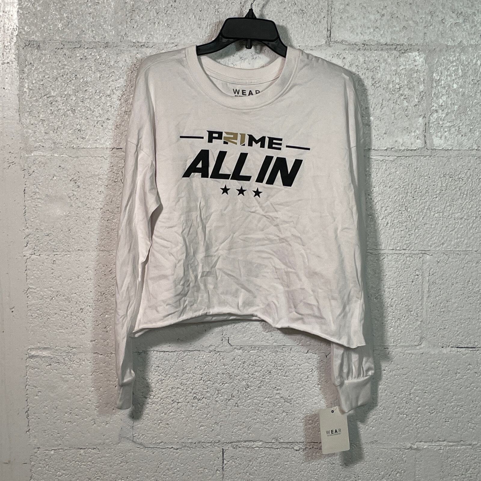 Coach Prime All in maglietta manica lunga CU buffs bianco piccolo