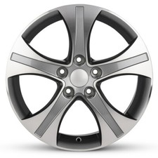 New Wheel For 2008-2016 Hyundai Genesis 17 Inch Gun Metal Alloy Rim New Wheel For 2008-2016 Hyundai Genesis 17 Inch Gun Metal Alloy Rim