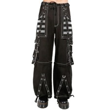 EXTREME BONDAGE SKATER GOTHIC PUNK ROCKER CYBER GOTH STEAMPUNK BIKER TRIP PANT