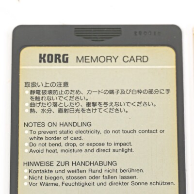 Korg M1 Orchestra 1 Set MSC-04 + MPC-04 - PCM + Program Card