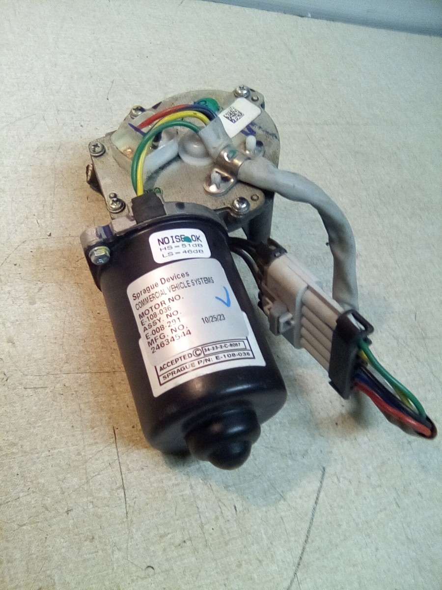 Sprague Volvo Wiper Motor E-008-236 | E-108-036 | OE | E008236