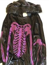 Holloween Hooded Cloak Black