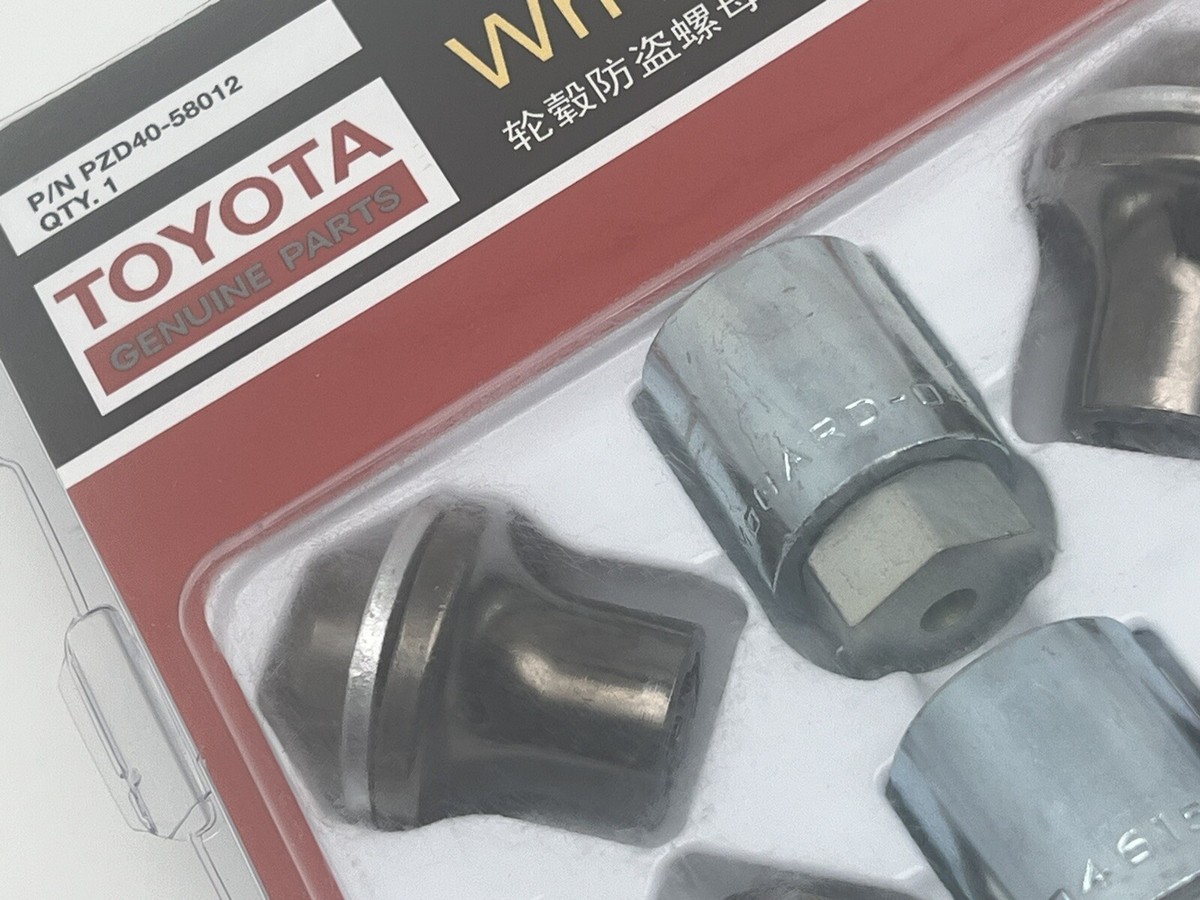 Toyota Wheel Lock. Gunmetal. TX, GX, Tundra, Tacoma, Sequoia, LS