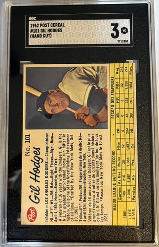 1962 Gil Hodges #101