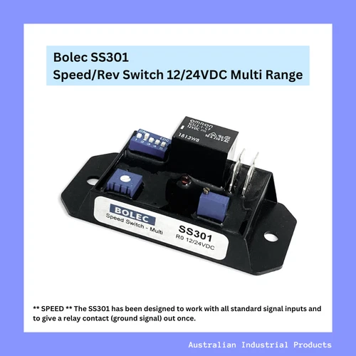 SS301 Speed/Rev Switch 12/24VDC Multi Range Low Speed Door Lock Switch