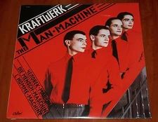 KRAFTWERK THE MAN MACHINE LP *RARE* CAPITOL US PRESS VINYL ORIGINAL COVER New