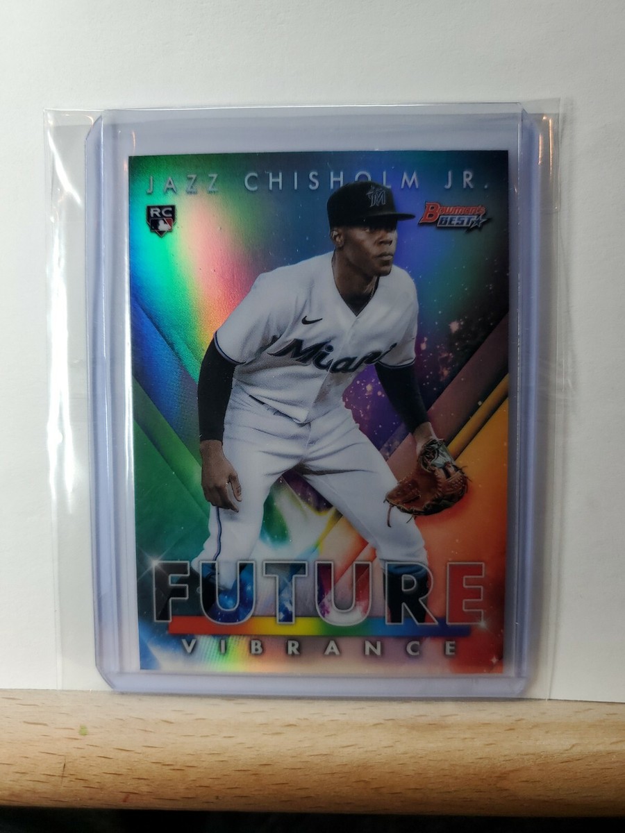 2021 TOPPS Bowmans Best Jazz Chisholm Jr. Future Vibrance