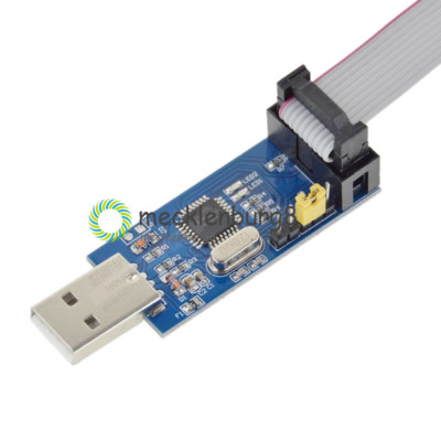 USBASP USBISP AVR 51 Programmer Adapter mit 10 Pin Kabel ATMega ATTiny ATMEGA128
