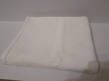 Ralph Lauren Matelasse Quilted Diamond Pattern Cotton Classic King Pillow Sham