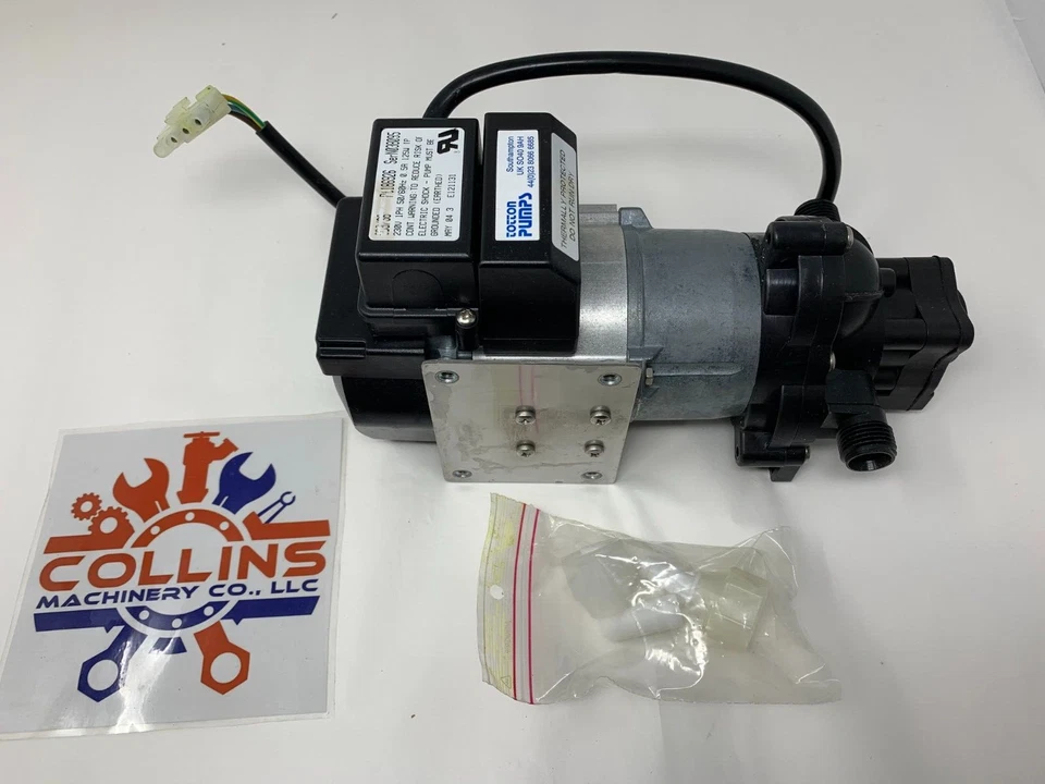 Totton Pumps SD9/38 Diaphragm Pump Motor ASSY Pt186926 230V 1PH 0.5A 125W 1P - Image 4 of 4
