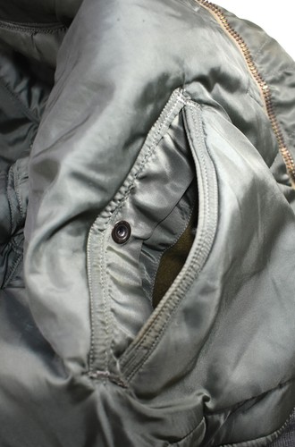Greenbrier Industries Flying Man’s Heavy Jacket N-2B w/Fur Trim Hood 10/ 1974 Lg - Picture 9 of 14