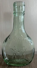 VINTAGE ALMADEN VINEYARDS PONY GLASS WINE BOTTLE