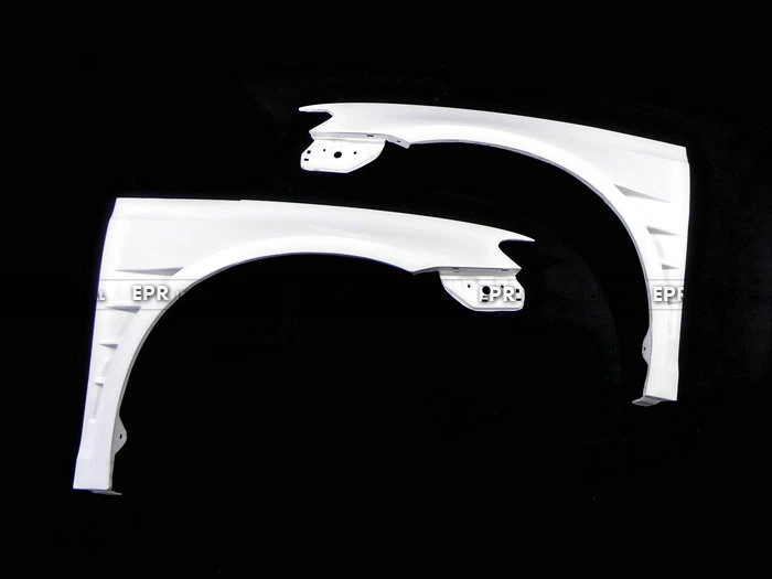 Kits de guardabarros delanteros ventilados de fibra de vidrio FRP estilo R CR para Volkswagen Scirocco Foto 3 de 4