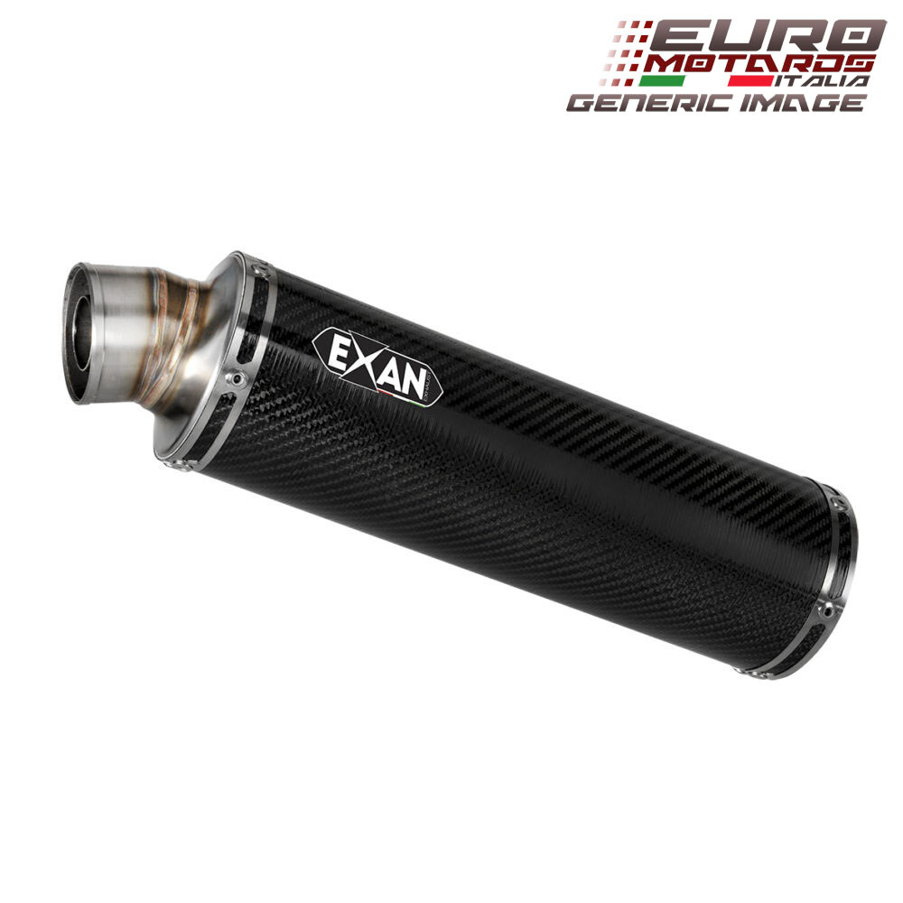 Moto Guzzi V11 2001-2006 Exan Exhaust Silencer X-GP Carbon