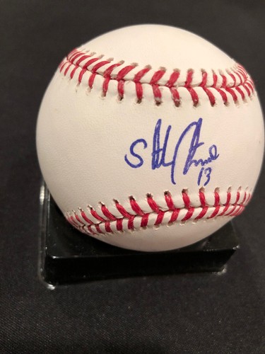 Starlin Castro Marlins Yankees Cubs Signed Official Major League Baseball ~ JSA - Picture 2 of 8