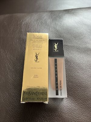 Yves Saint Laurent All Hours Foundation B90 Ebony 25ml Brandneu in beschädigter Verpackung