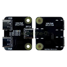 Type-C Power Splitter Power Distributor for Raspberry Pi 4 USB One-in-Two Module