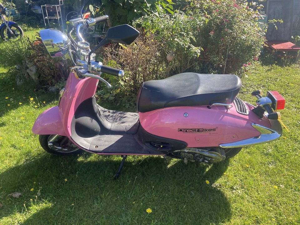 direct bikes 125 tommy scooter pink spares or repairs eBay