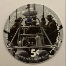 Military POG, 15th Printing, 5 Cent AAFES, Catalog # 15F5