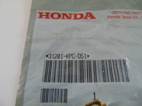 Honda CRF250 CRF450 DÉMARREUR MOTEUR BROSSE OEM 31201-KPC-D51 - Photo 3 sur 3