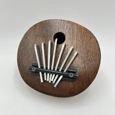 Kalimba Thumb Piano Coconut & Wood 7 Key 5 inches