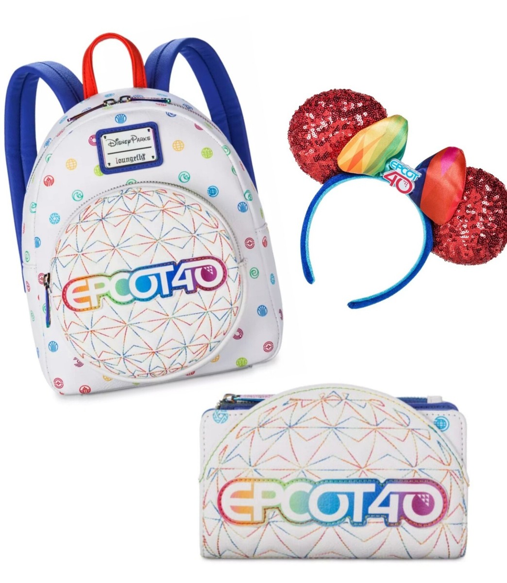 Loungefly EPCOT40 Set NEW EPCOT 40th Anniversary Loungefly Collection at Creations  main image 4