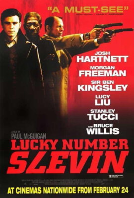 69417 Lucky Number Slevin Josh nett Bruce Willis Wall Decor Print Poster