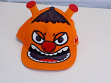 Elstinko Hat Adjustable Snapback Kids Orange Character Kpop Korean Lump