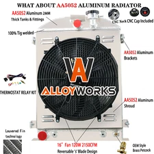 4 Row Radiator Shroud Fan Relay Kits For 1928-1931 Ford Model A / 1932 Hi-Boy V8