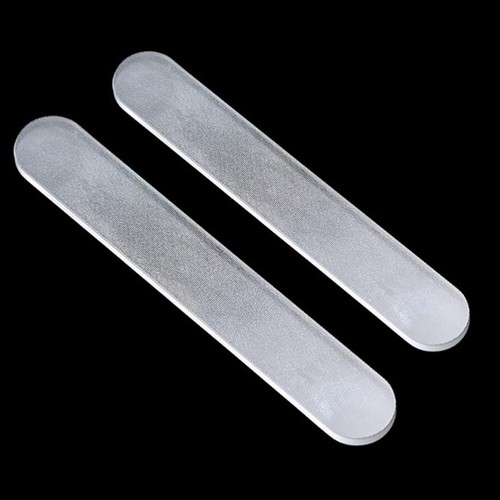 2 pièces outil de lime à ongles Nano fichiers tampon émeri collection conseil polissage
