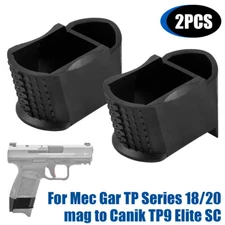 Magazine Sleeves Adapter for Mecgar TP Series 18/20 Magazine to Canik TP9 Elite