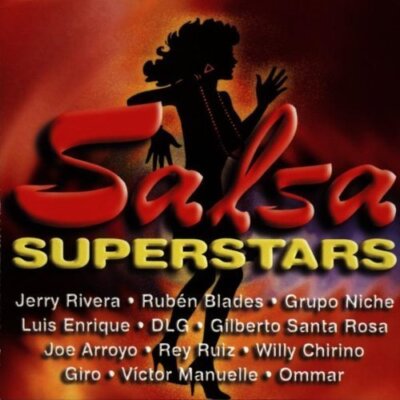 Salsa Superstars (1997, Sony) - CD - Jerry Rivera, Rubén Blades, Grupo Niche,...