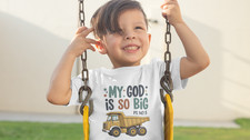 Psalm 147:5 - My God is So Big Toddler T-Shirt
