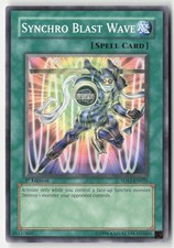 Yugioh - Synchro Blast Wave 5DS1-EN021 1st Edition - 5D's 2008 Starter Deck