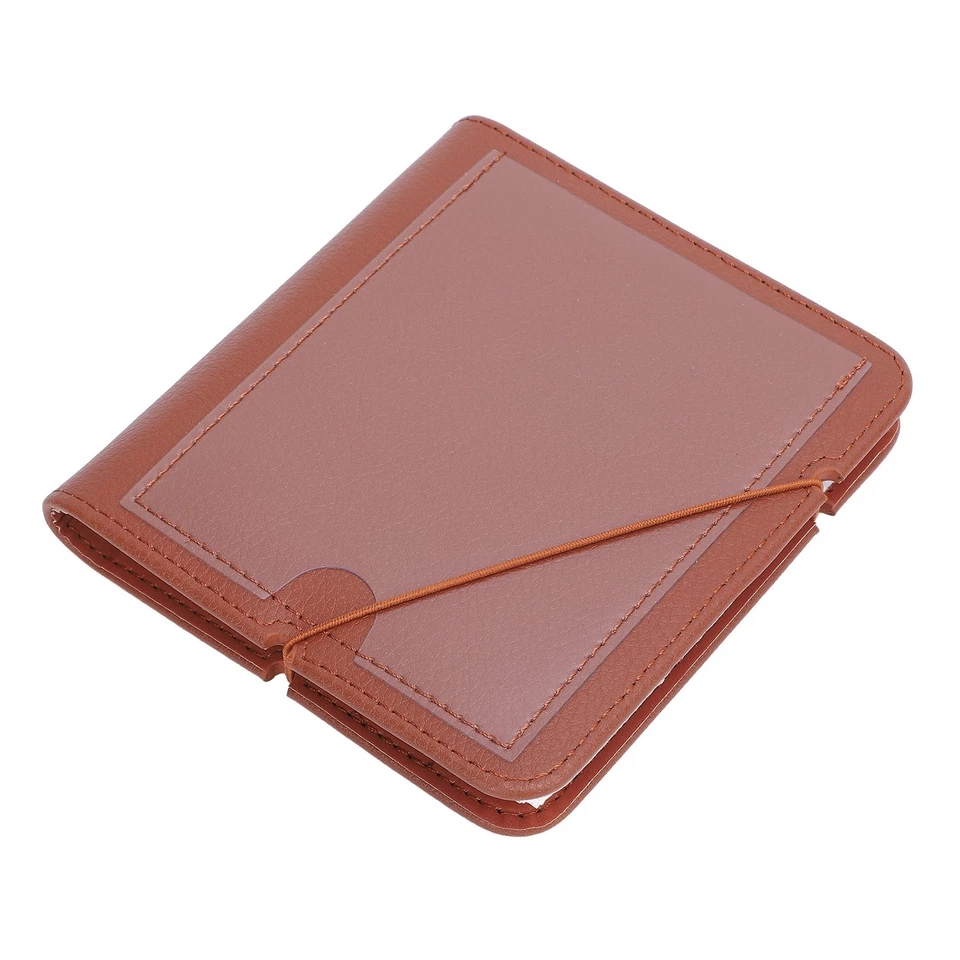 Libro álbum de fotos de 28 bolsillos para cuadrado W210 W300 W400 PVC cuero portátil Foto 3 de 4