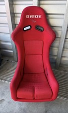 Bride Zieg Iii 3 Sparkle Silver Back Bucket Seat Authentic Genuine Jdm Red Japan