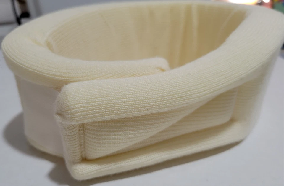 Colar cervical Drive grande branco suporte estreito ajustável se encaixa na maioria das RTLPC23289 - Imagem 2 de 4