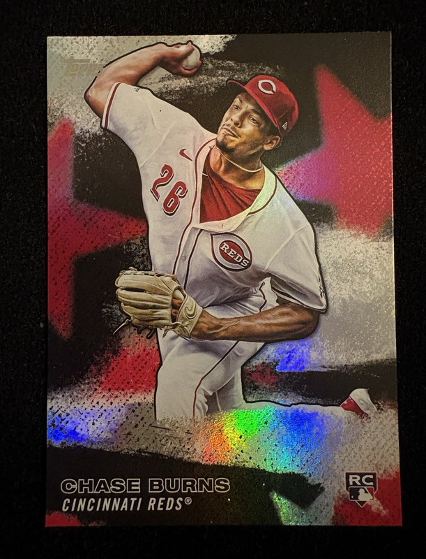 Topps 2025 Stars of MLB Chase Burns #SMLB-27 Rookie Cincinnati Reds
