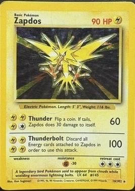 25+ Zapdos Pokémon TCG Cards for sale | Updated Oct 2026