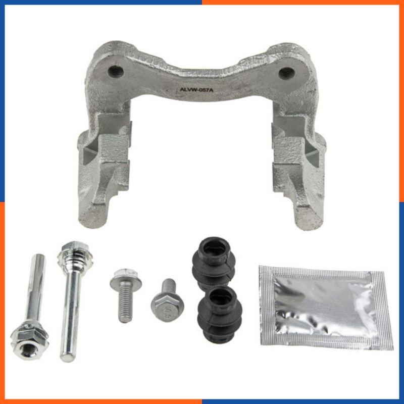 Support d'étrier de frein arrière droit VW Golf 3 1H0615426 en acier moulé robuste HZT-VW-057A