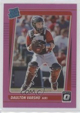 2021 Panini Donruss Optic Rated Rookie Pink Prizm Daulton Varsho #46 7u4