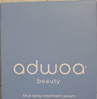 Adwoa Beauty Blue Tansy Treatment Serum Vegan Argan Oil Smoothing Shine