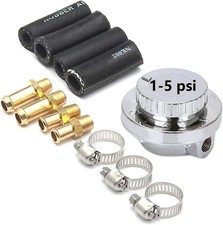 1-5 Psi Fuel Pressure Regulator Adjustable Manual Universal For Carburetor Carb