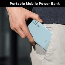 Power Bank 45W 20000mAh Fly Safe Travel PD Charger External Battery LED Display