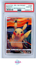 PIKACHU MUNCH: A  RETROSPECTIVE POKEMON  JAPANESE SM PROMO 2018  288 PSA 10