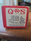 Original Woman's Lib Song! QRS Piano Word Roll 10-499 'I Am Woman' — photo 2