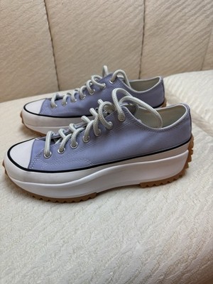 Converse Run Star Hike Platform Low Serene Sapphire Gum A02683C, Mens Size 10