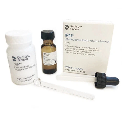 Dentsply 610007 IRM Intermediate ZOE Restorative Material Powder & Liquid IVRY