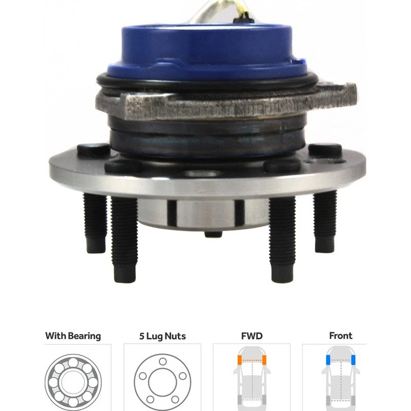 Buje de rueda para 91-99 Buick Century LeSabre Park Avenue Pontiac Bonneville Foto 2 de 4